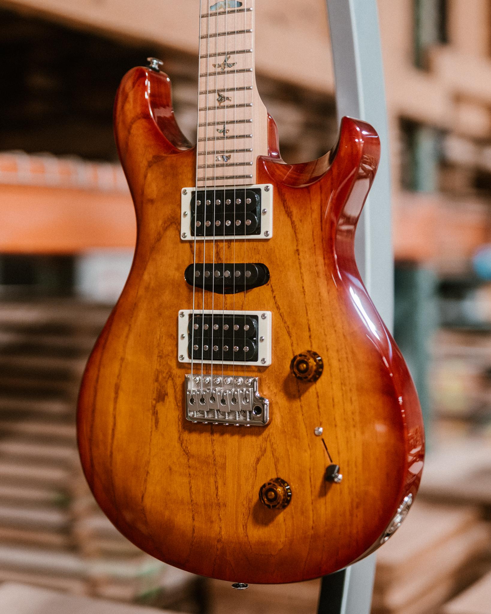 PRS SE Swamp Ash Special Electric Guitar in Vintage Sunburst